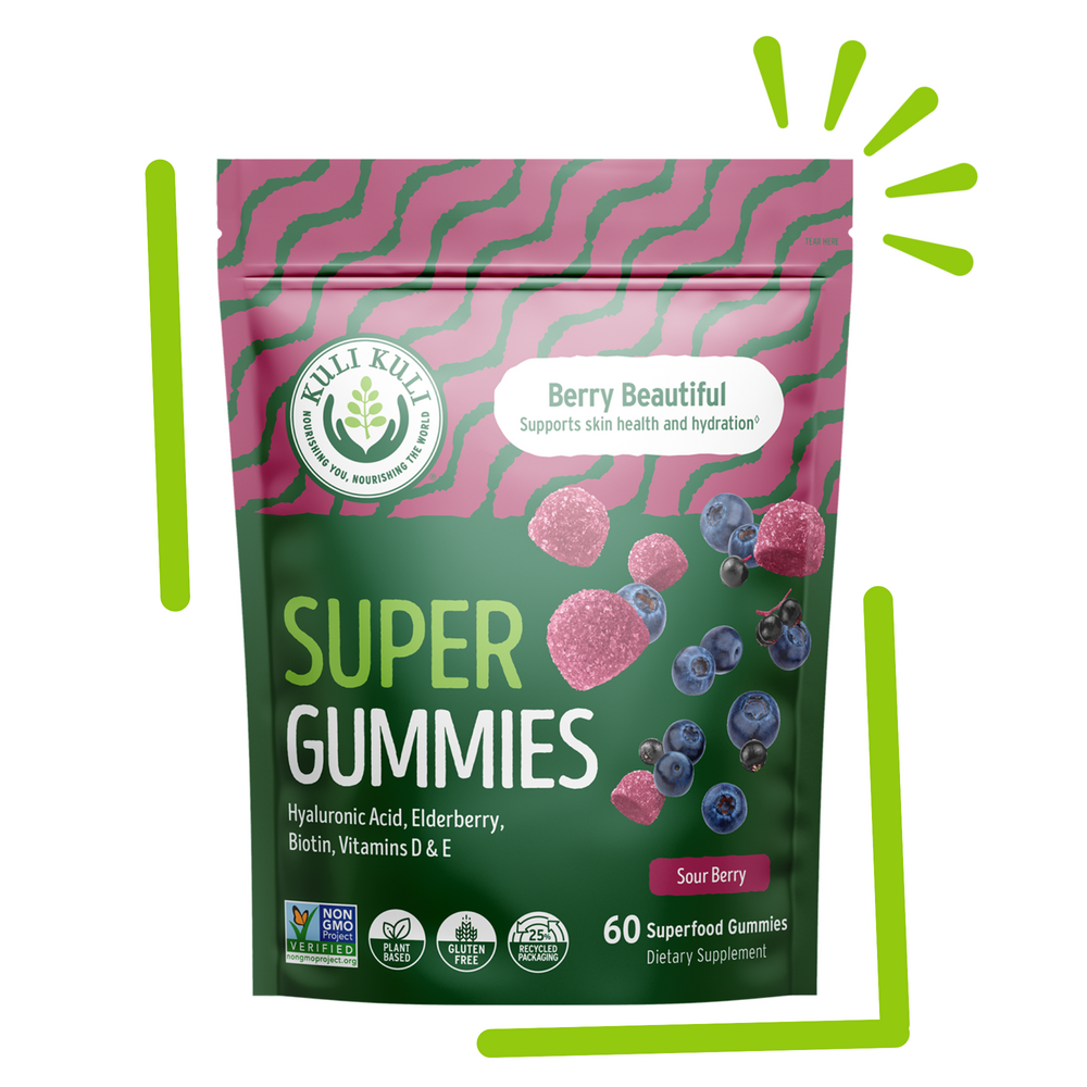 Berry Beautiful SuperGummies - Sour Berry Flavor
