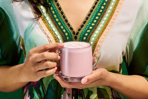Strawberries & Creme Superfood Latte