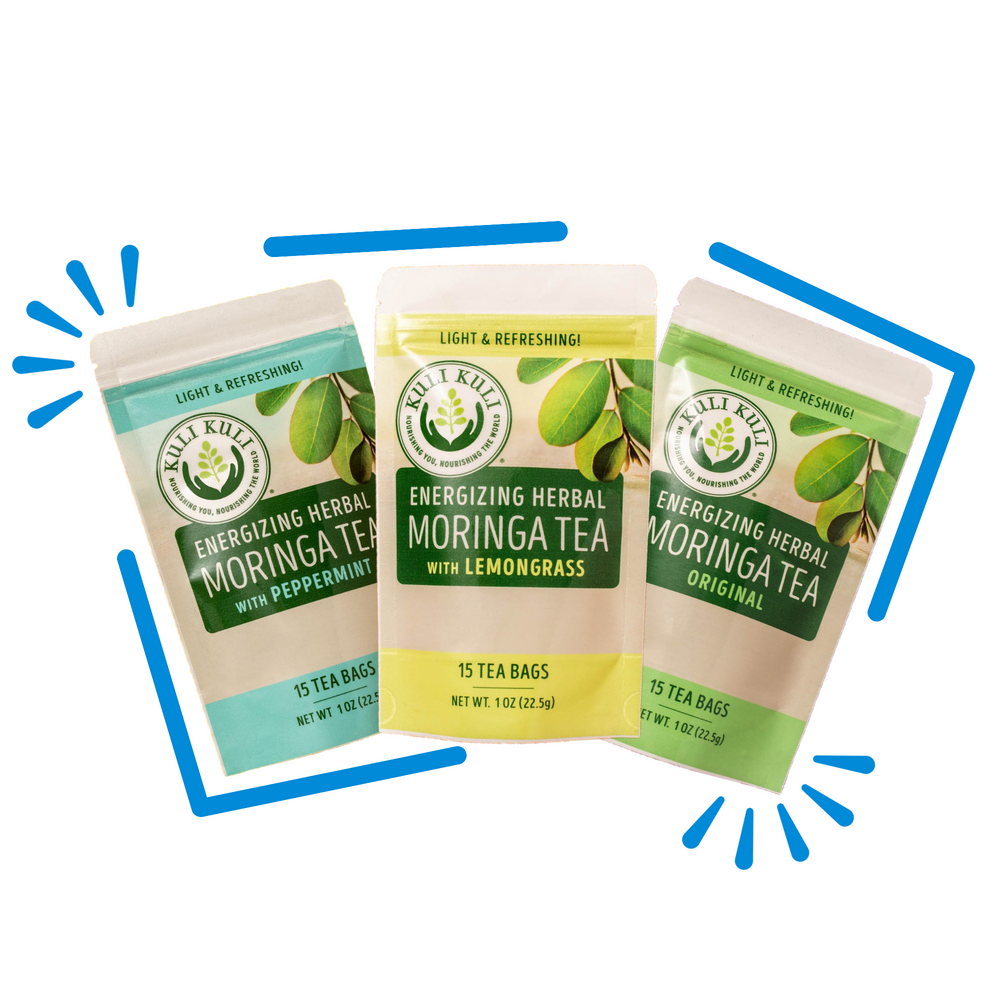 Moringa Herbal Tea - Variety Pack
