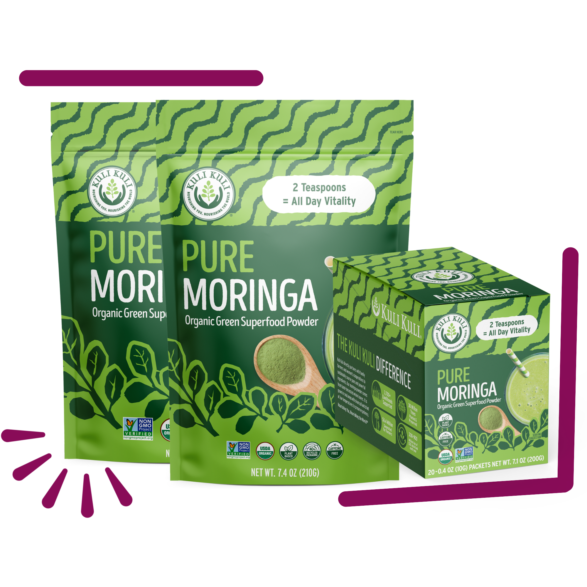 Pure moringa powder shop