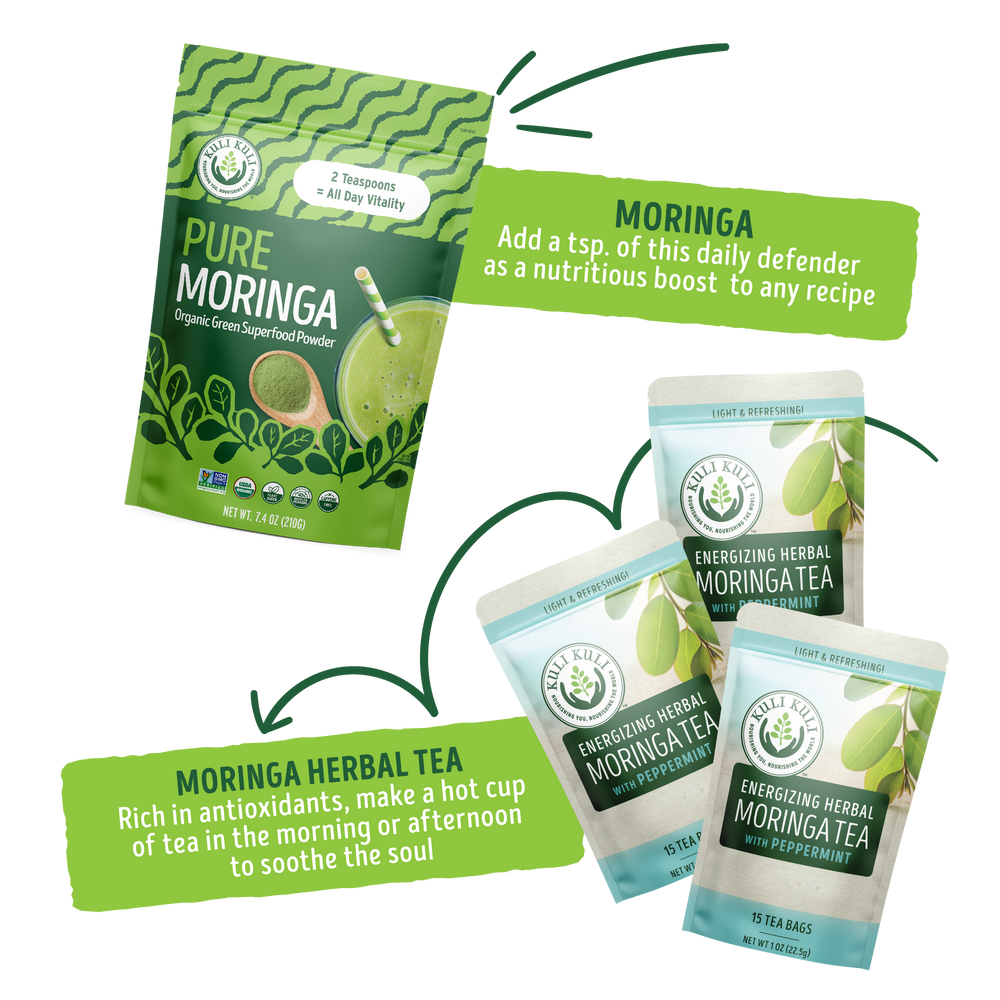 Caffeine-Free Moringa Mornings Bundle