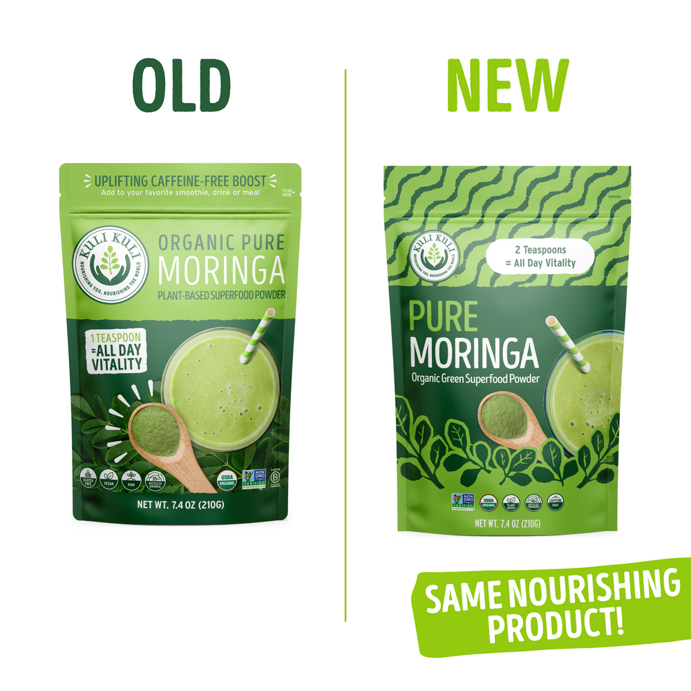 Organic Pure Moringa Powder (10.6 oz)