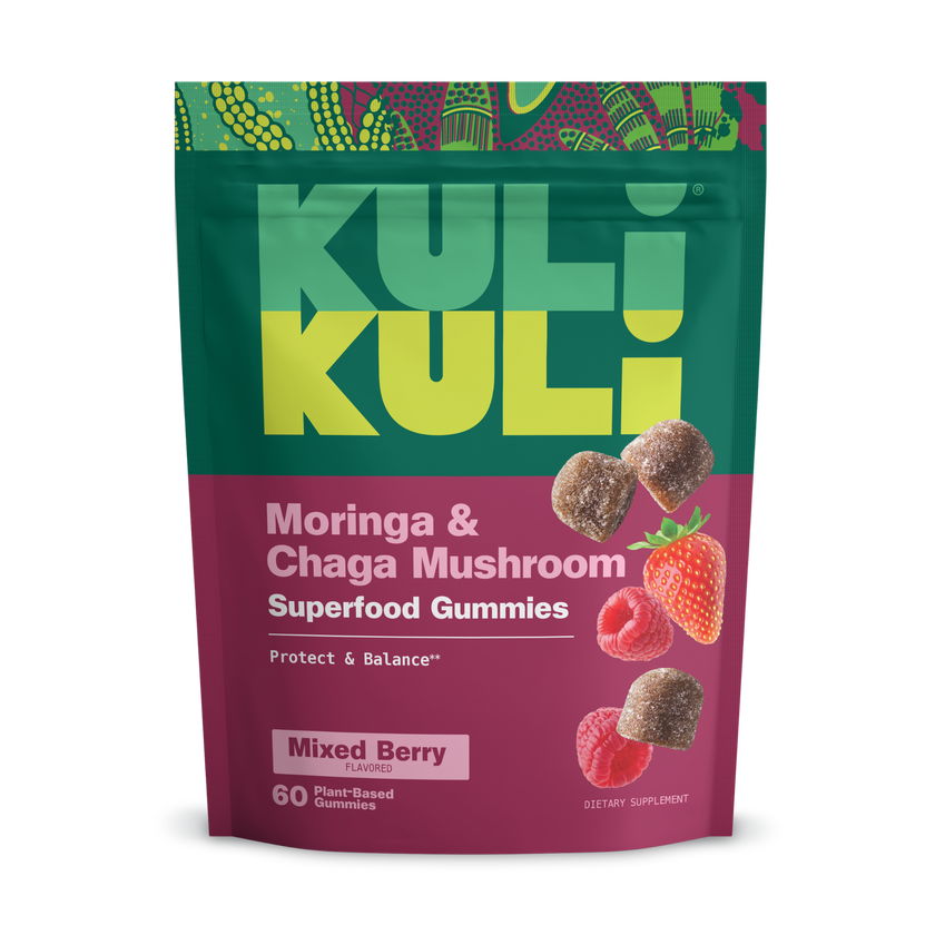 Kuli Kuli Superfood Gummies - Mixed Berry Flavor