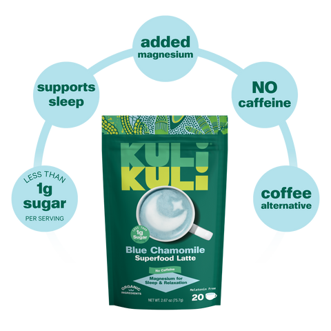 Blue Chamomile Superfood Latte