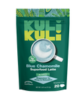Blue Chamomile Superfood Latte for Sleep and Relaxation