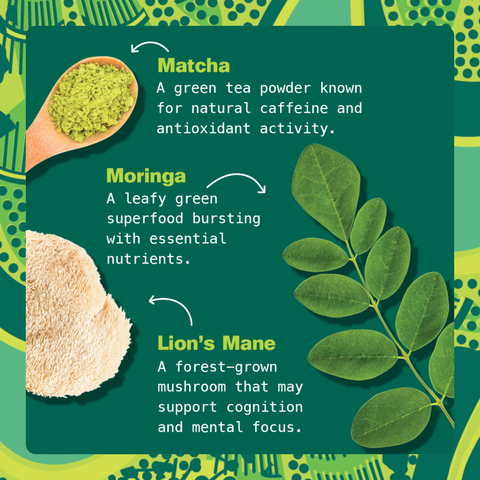 Matcha Moringa Superfood Latte