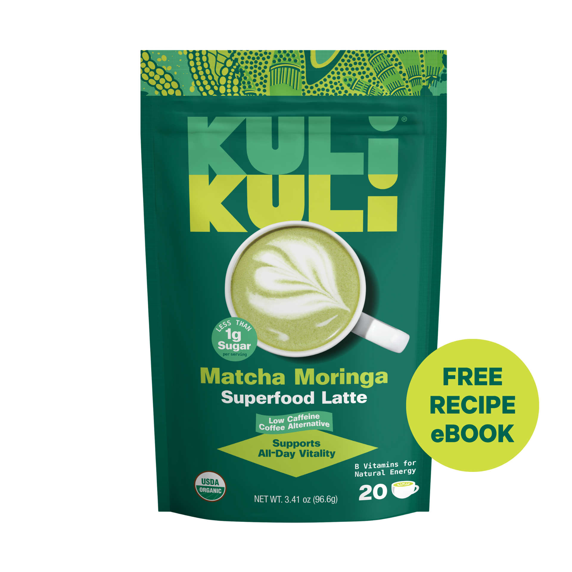 Matcha Moringa Superfood Latte – Kuli Kuli Foods