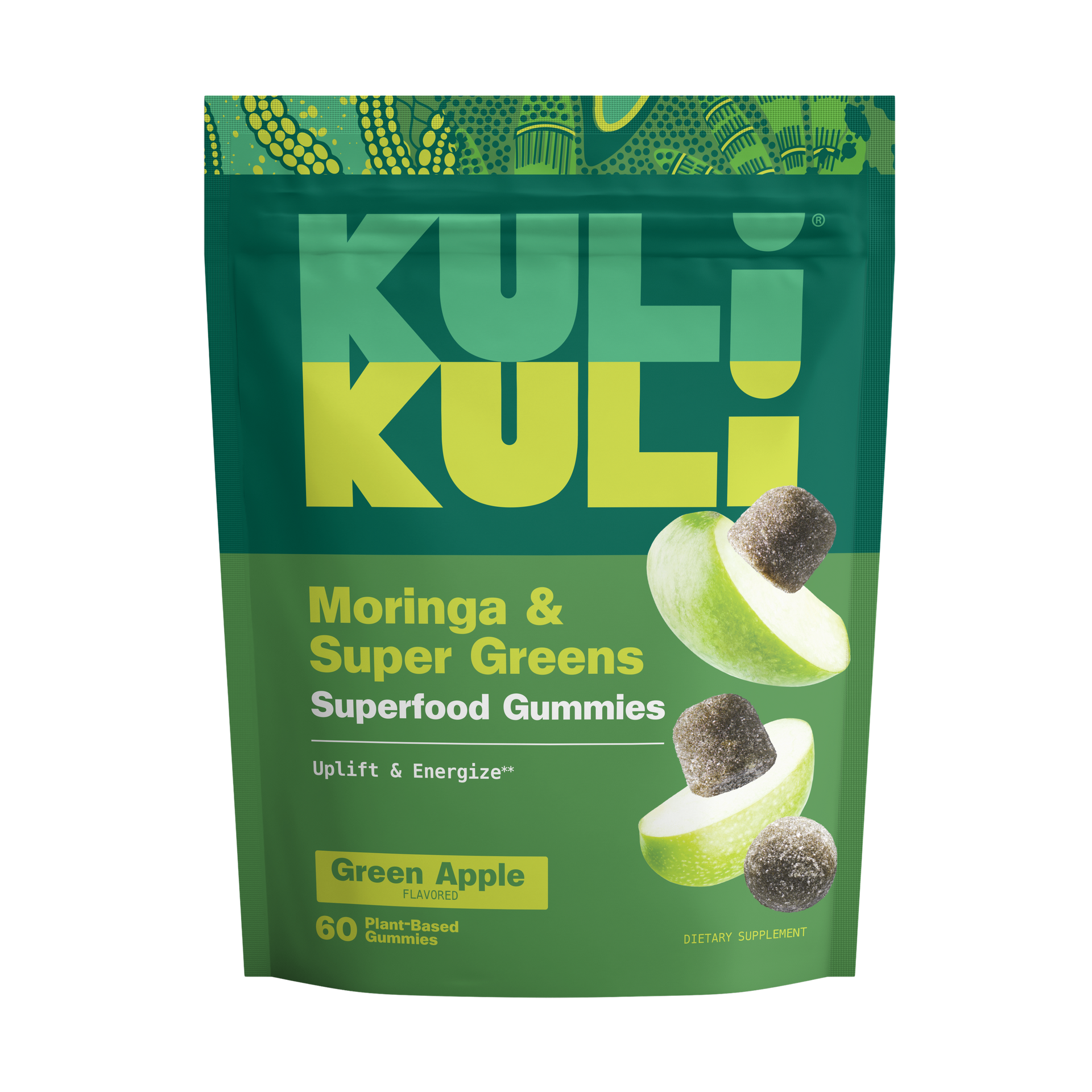 Superfood Gummies - Green Apple Flavor
