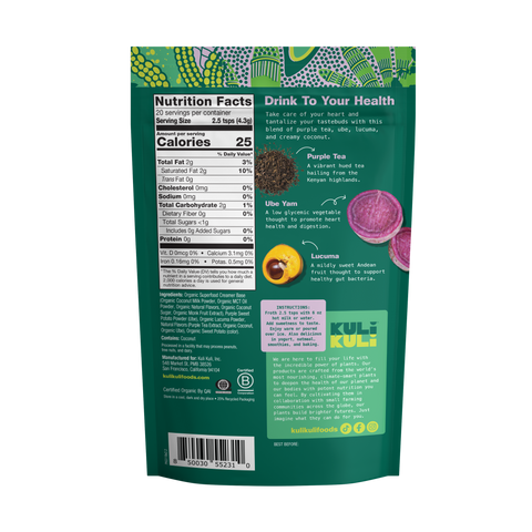 Ube Coconut Superfood Latte