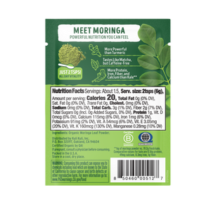 Organic Pure Moringa Powder Packets (5 or 20 Count)
