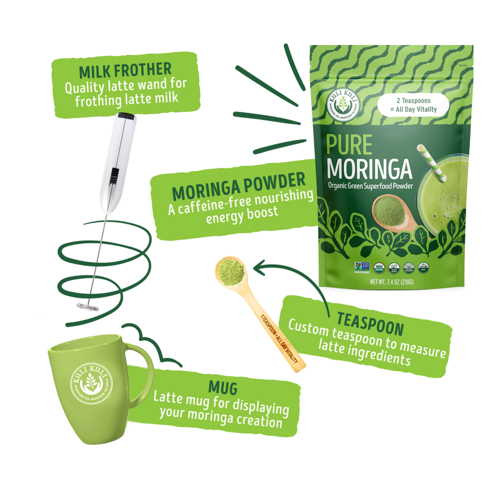 
            
                Load image into Gallery viewer, Moringa Latte Kit
            
        