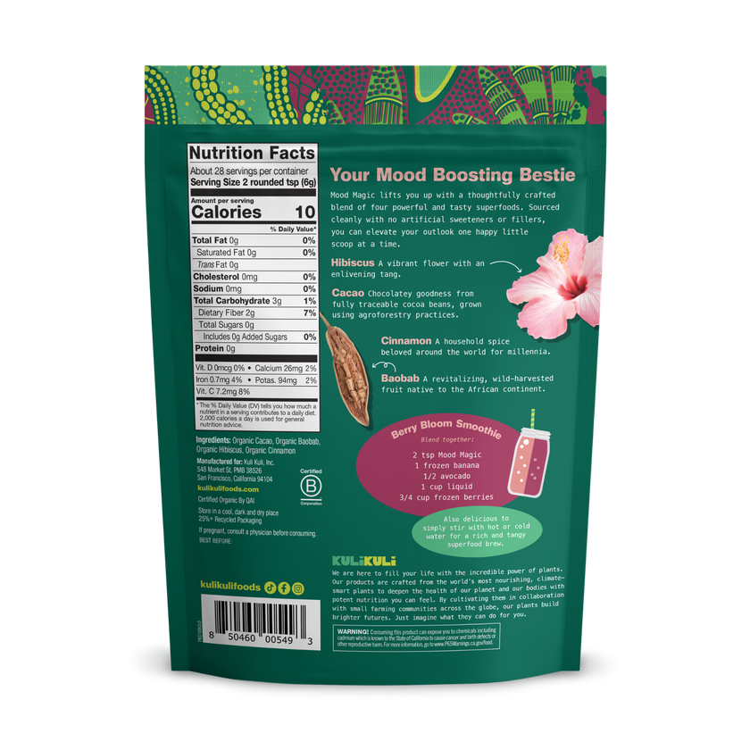 Kuli Kuli Mood Magic Superfood Blend