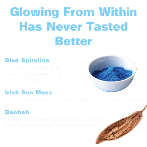 Sea Moss & Blue Spirulina Superfood Gummies