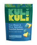 Sea Moss & Blue Spirulina Superfood Gummies for Skin Glow and Immune Function