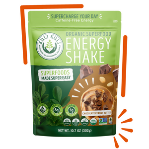 
            
                Load image into Gallery viewer, Organic Superfood Energy Shake - Chocolate Peanut Butter
            
        