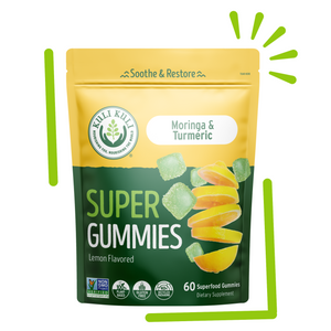 Moringa & Turmeric SuperGummies - Lemon Flavor