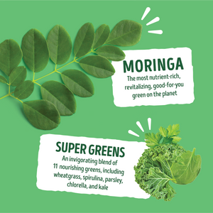 Moringa & Leafy Green SuperGummies - Green Apple Flavor