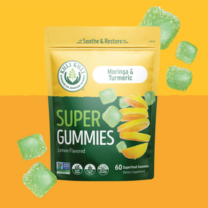 Moringa & Turmeric SuperGummies - Lemon Flavor