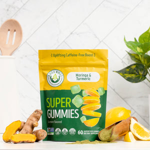 Moringa & Turmeric SuperGummies - Lemon Flavor