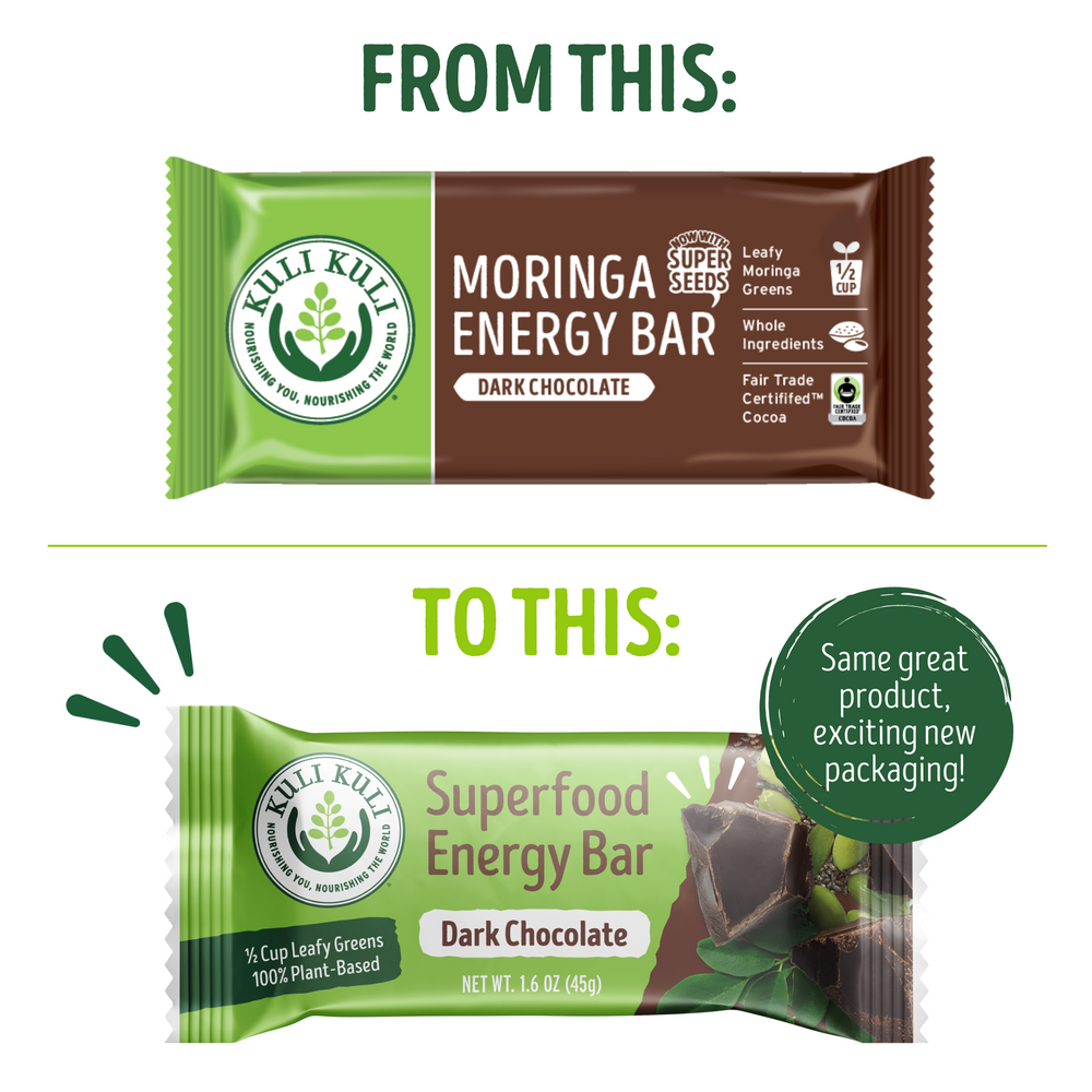 
            
                Load image into Gallery viewer, Moringa Energy Bar - Dark Chocolate
            
        